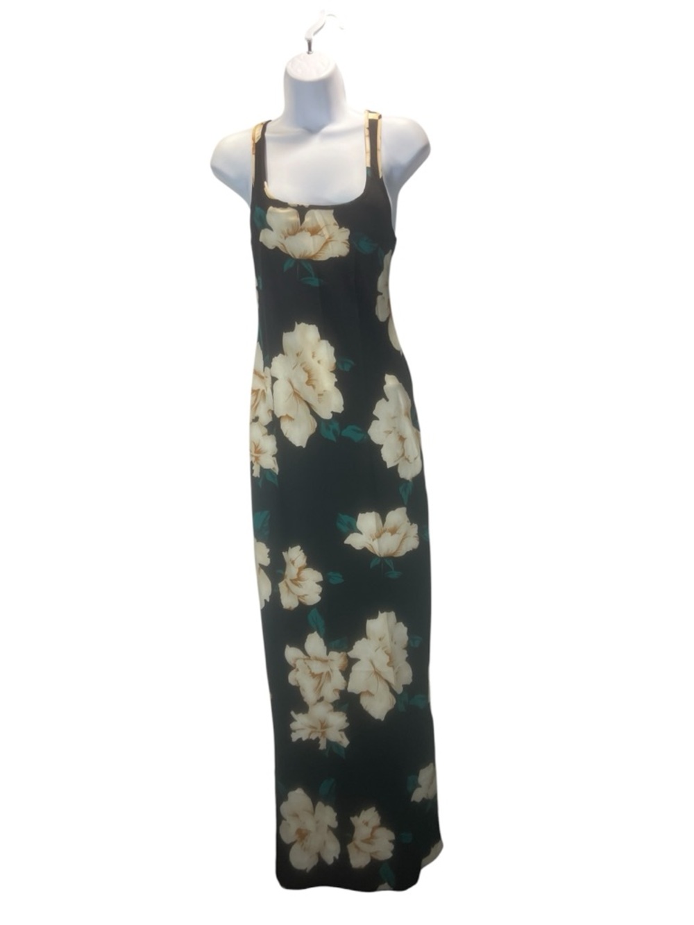 NWT Hello Molly, From Dawn Black Floral Maxi Dress Size 4